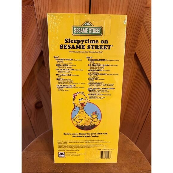 Vtg 1977 golden music, sesame Street sleepy Time on Sesame Street sealed(8005) - Picture 2 of 5